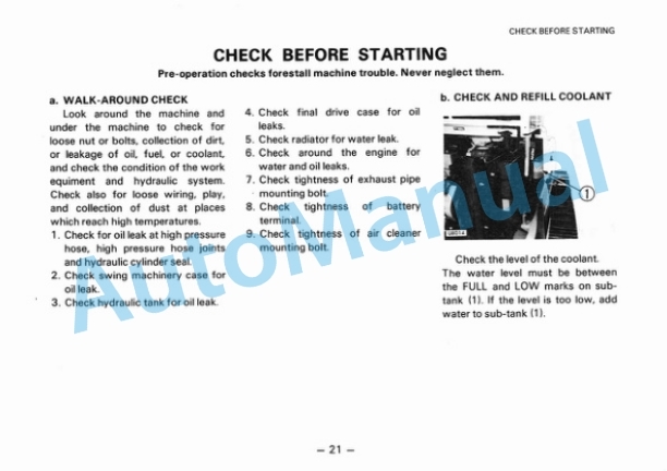 Komatsu PC40-6 Hydraulic Excavator Operation and Maintenance Manual SEAM02240603 2 Komatsu PC40-6 Hydraulic Excavator Operation and Maintenance Manual SEAM02240603 - Image 2
