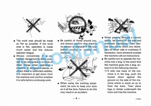 Komatsu PC40-6 Hydraulic Excavator Operation and Maintenance Manual SEAM02240603 5 Komatsu PC40-6 Hydraulic Excavator Operation and Maintenance Manual SEAM02240603 - Image 5