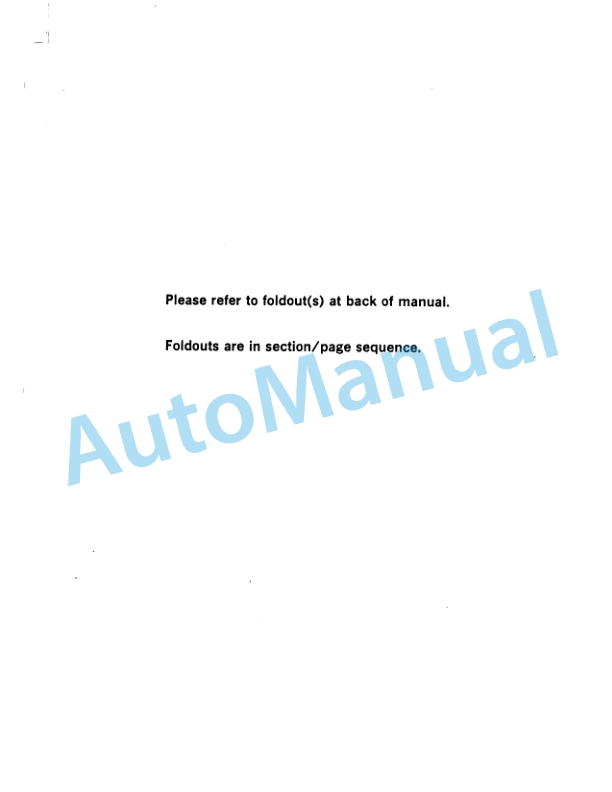 Komatsu PC400-3, PC400LC-3 Hydraulic Excavator Shop Manual SEBM02080307 3 Komatsu PC400-3, PC400LC-3 Hydraulic Excavator Shop Manual SEBM02080307-3