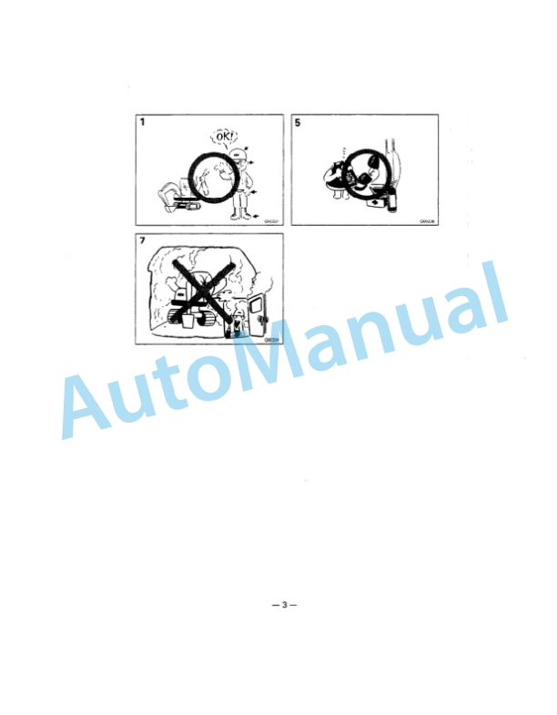 Komatsu PC400-5, PC400LC-5 Hydraulic Excavator Operation and Maintenance Manual SEAM02080502 5 Komatsu PC400-5, PC400LC-5 Hydraulic Excavator Operation and Maintenance Manual SEAM02080502 - Image 5