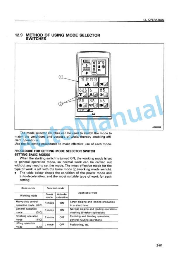 Komatsu PC400-5, PC400LC-5 Hydraulic Excavator Operation and Maintenance Manual SEAM02080505 3 Komatsu PC400-5, PC400LC-5 Hydraulic Excavator Operation and Maintenance Manual SEAM02080505 - Image 3