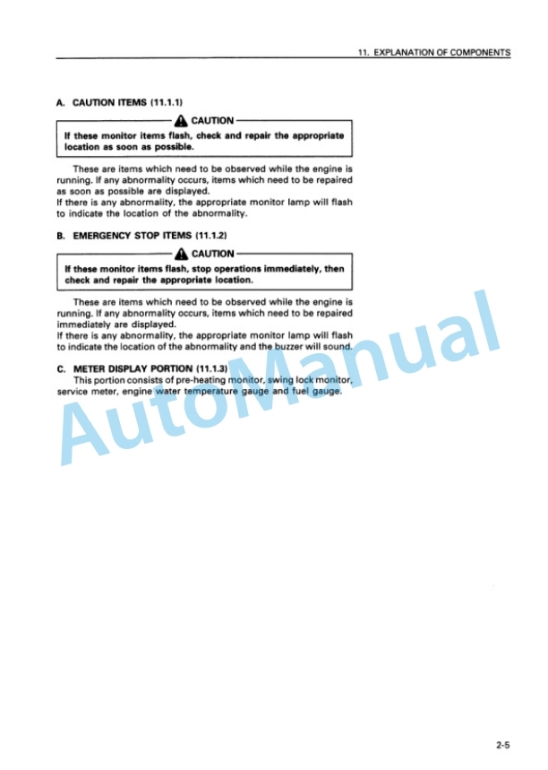 Komatsu PC400-6 Custom, PC400LC-6 Custom Hydraulic Excavator Operation and Maintenance Manual SEAM009301 2 Komatsu PC400-6 Custom, PC400LC-6 Custom Hydraulic Excavator Operation and Maintenance Manual SEAM009301 - Image 2