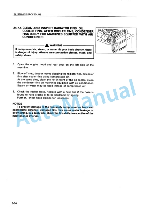 Komatsu PC400-6 Custom, PC400LC-6 Custom Hydraulic Excavator Operation and Maintenance Manual SEAM009301 5 Komatsu PC400-6 Custom, PC400LC-6 Custom Hydraulic Excavator Operation and Maintenance Manual SEAM009301 - Image 5