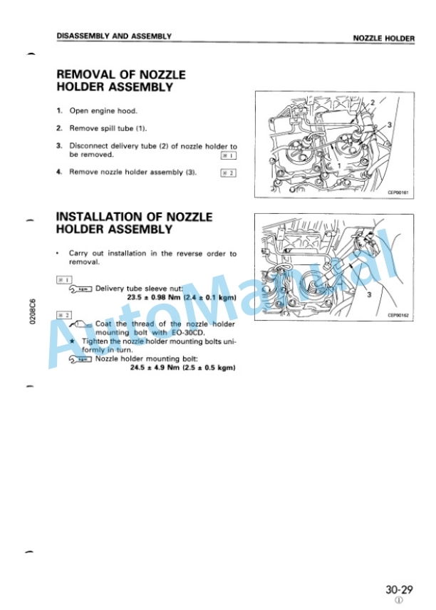 Komatsu PC400-6 Custom, PC400LC-6 Custom Hydraulic Excavator Shop Manual SEBM007301 4 Komatsu PC400-6 Custom, PC400LC-6 Custom Hydraulic Excavator Shop Manual SEBM007301 - Image 4