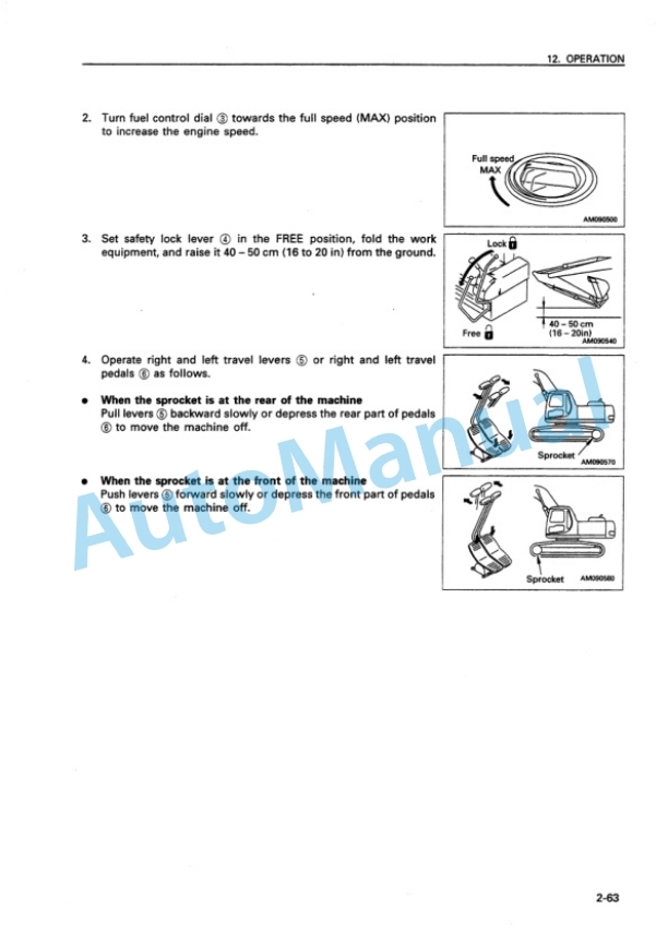Komatsu PC400-6, PC400LC-6, PC450-6, PC450LC-6 Hydraulic Excavator Operation and Maintenance Manual SEAM009100 3 Komatsu PC400-6, PC400LC-6, PC450-6, PC450LC-6 Hydraulic Excavator Operation and Maintenance Manual SEAM009100 - Image 3