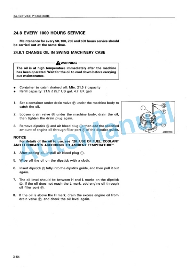 Komatsu PC400-6, PC400LC-6, PC450-6, PC450LC-6 Hydraulic Excavator Operation and Maintenance Manual SEAM009101 5 Komatsu PC400-6, PC400LC-6, PC450-6, PC450LC-6 Hydraulic Excavator Operation and Maintenance Manual SEAM009101 - Image 5