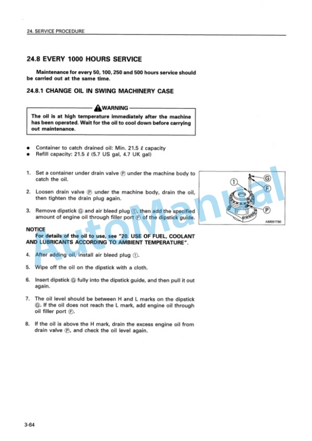 Komatsu PC400-6, PC400LC-6, PC450-6, PC450LC-6 Hydraulic Excavator Operation and Maintenance Manual SEAM009102T 5 Komatsu PC400-6, PC400LC-6, PC450-6, PC450LC-6 Hydraulic Excavator Operation and Maintenance Manual SEAM009102T - Image 5
