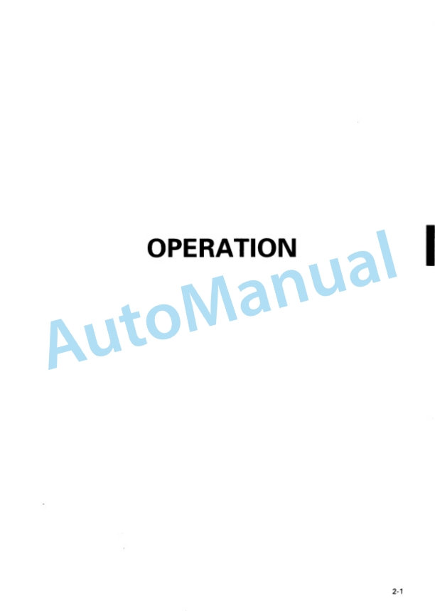 Komatsu PC400-6, PC400LC-6, PC450-6, PC450LC-6 Hydraulic Excavator Operation and Maintenance Manual SEAM024401P 2 Komatsu PC400-6, PC400LC-6, PC450-6, PC450LC-6 Hydraulic Excavator Operation and Maintenance Manual SEAM024401P - Image 2