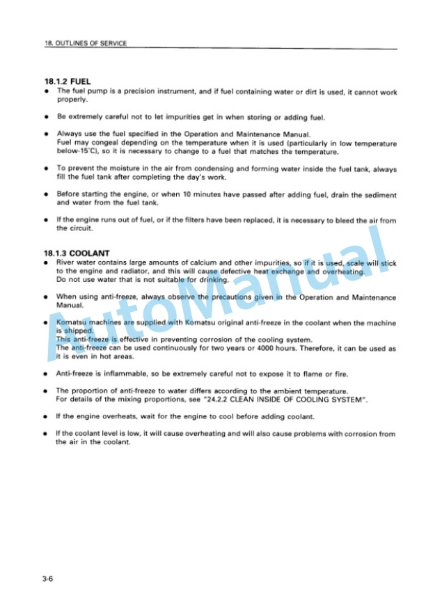 Komatsu PC400-6, PC400LC-6, PC450-6, PC450LC-6 Hydraulic Excavator Operation and Maintenance Manual SEAM024401P 4 Komatsu PC400-6, PC400LC-6, PC450-6, PC450LC-6 Hydraulic Excavator Operation and Maintenance Manual SEAM024401P - Image 4