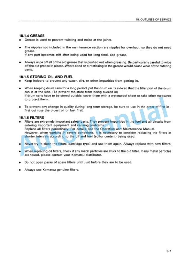 Komatsu PC400-6, PC400LC-6, PC450-6, PC450LC-6 Hydraulic Excavator Operation and Maintenance Manual SEAM051900T 4 Komatsu PC400-6, PC400LC-6, PC450-6, PC450LC-6 Hydraulic Excavator Operation and Maintenance Manual SEAM051900T - Image 4