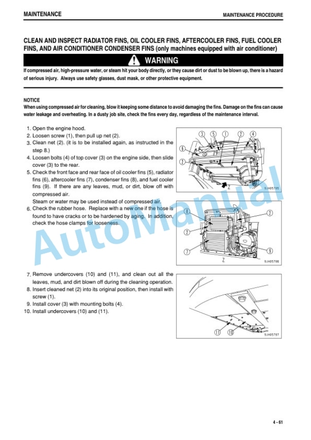 Komatsu PC400-7, PC400LC-7, PC450-7, PC450LC-7 Galeo Hydraulic Excavator Operation and Maintenance Manual PEN00036-03 5 Komatsu PC400-7, PC400LC-7, PC450-7, PC450LC-7 Galeo Hydraulic Excavator Operation and Maintenance Manual PEN00036-03 - Image 5