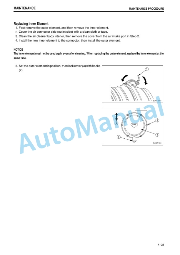 Komatsu PC400-7, PC400LC-7, PC450-7, PC450LC-7 Galeo Hydraulic Excavator Operation and Maintenance Manual PEN00037-03 4 Komatsu PC400-7, PC400LC-7, PC450-7, PC450LC-7 Galeo Hydraulic Excavator Operation and Maintenance Manual PEN00037-03 - Image 4