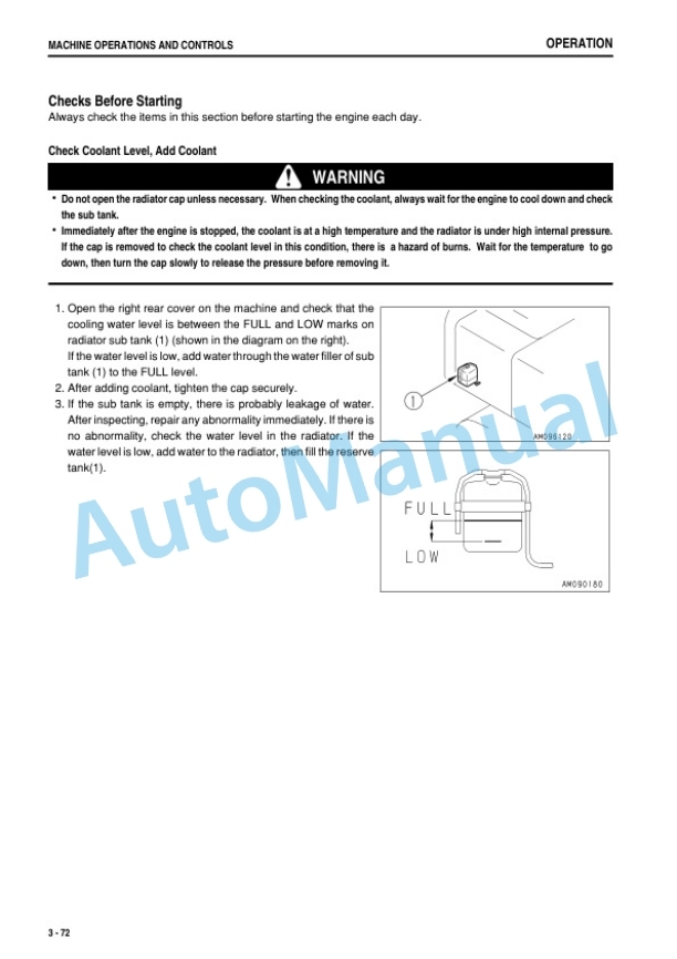 Komatsu PC400-7, PC400LC-7, PC450-7, PC450LC-7 Galeo Hydraulic Excavator Operation and Maintenance Manual SEAM056502T 3 Komatsu PC400-7, PC400LC-7, PC450-7, PC450LC-7 Galeo Hydraulic Excavator Operation and Maintenance Manual SEAM056502T - Image 3