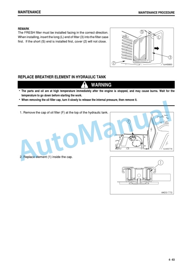 Komatsu PC400-7, PC400LC-7, PC450-7, PC450LC-7 Galeo Hydraulic Excavator Operation and Maintenance Manual SEAM056503T 5 Komatsu PC400-7, PC400LC-7, PC450-7, PC450LC-7 Galeo Hydraulic Excavator Operation and Maintenance Manual SEAM056503T - Image 5