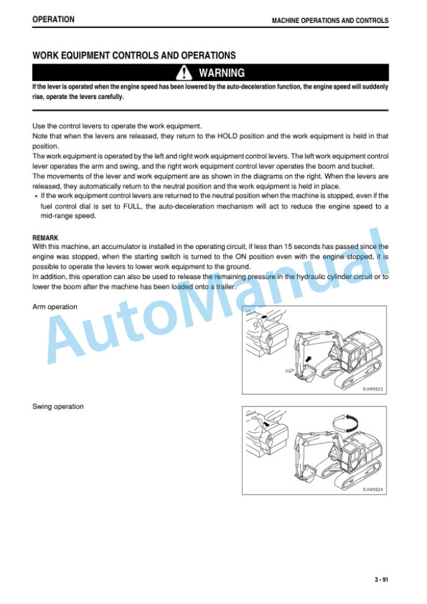 Komatsu PC400-7, PC400LC-7, PC450-7, PC450LC-7 Galeo Hydraulic Excavator Operation and Maintenance Manual TEN00039-03 3 Komatsu PC400-7, PC400LC-7, PC450-7, PC450LC-7 Galeo Hydraulic Excavator Operation and Maintenance Manual TEN00039-03 - Image 3