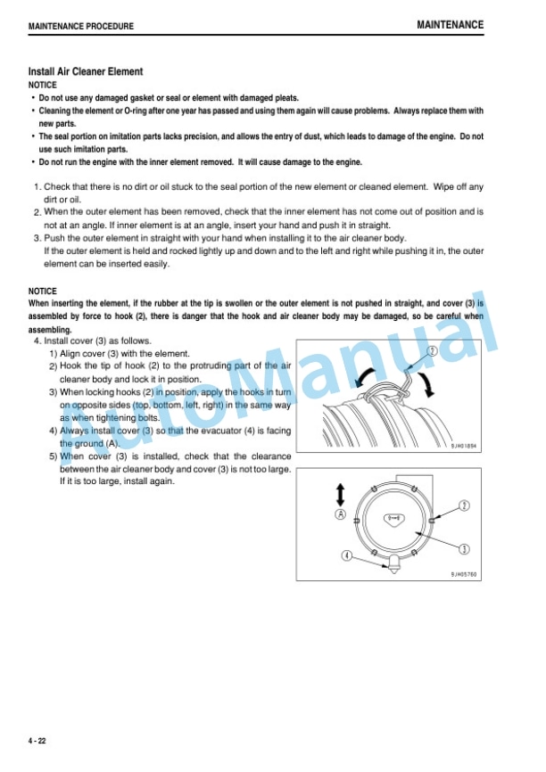 Komatsu PC400-7, PC400LC-7, PC450-7, PC450LC-7 Galeo Hydraulic Excavator Operation and Maintenance Manual TEN00039-03 4 Komatsu PC400-7, PC400LC-7, PC450-7, PC450LC-7 Galeo Hydraulic Excavator Operation and Maintenance Manual TEN00039-03 - Image 4