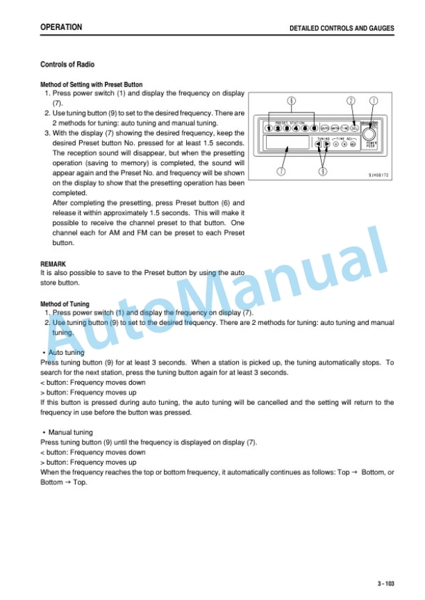 Komatsu PC400-8, PC400LC-8, PC450-8, PC450LC-8 Hydraulic Excavator Operation and Maintenance Manual TEN00500-06 3 Komatsu PC400-8, PC400LC-8, PC450-8, PC450LC-8 Hydraulic Excavator Operation and Maintenance Manual TEN00500-06 - Image 3
