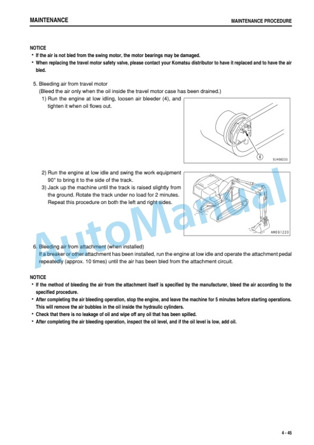 Komatsu PC400-8R, PC400LC-8R, PC450-8R, PC450LC-8R Hydraulic Excavator Operation and Maintenance Manual PEN00361-02 5 Komatsu PC400-8R, PC400LC-8R, PC450-8R, PC450LC-8R Hydraulic Excavator Operation and Maintenance Manual PEN00361-02 - Image 5