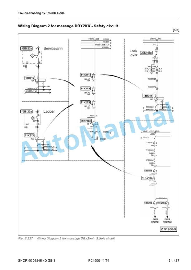 Komatsu PC4000-11 T4 Hydraulic Mining Excavator Shop Manual GZEAM08246-1 4 Komatsu PC4000-11 T4 Hydraulic Mining Excavator Shop Manual GZEAM08246-1 - Image 4
