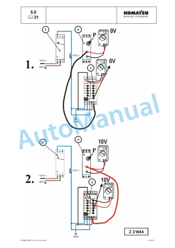 Alternative view of Komatsu PC4000-6 Diesel Engine Service Manual