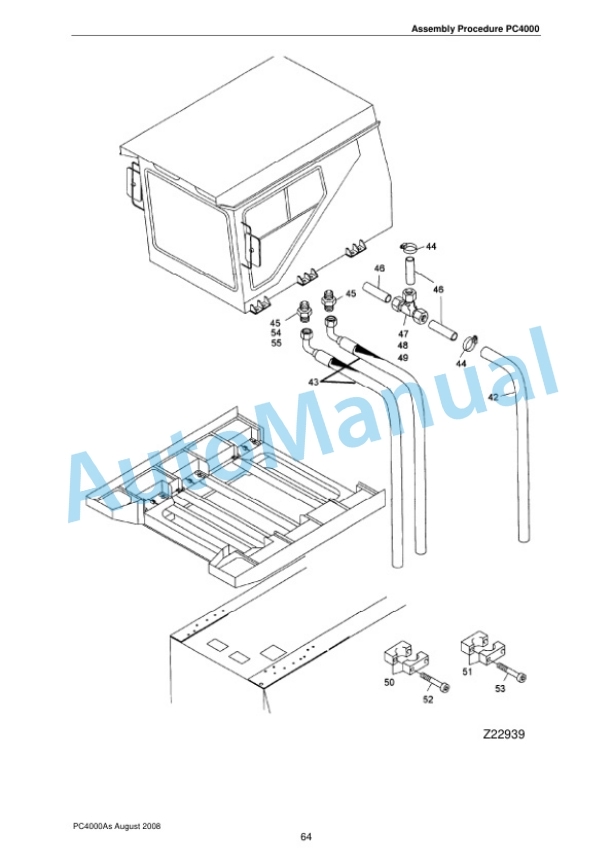 Komatsu PC4000-6 Hydraulic Mining Excavator General Assembly Procedure Manual-4