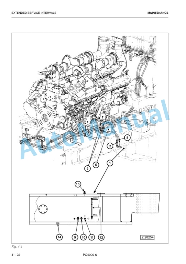 Komatsu PC4000-6 Hydraulic Mining Shovel Operation and Maintenance Manual 08218-xD-GB-0 4 Komatsu PC4000-6 Hydraulic Mining Shovel Operation and Maintenance Manual 08218-xD-GB-0 - Image 4