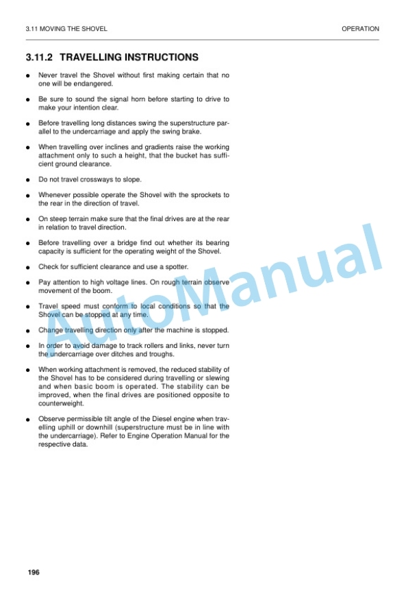 Komatsu PC4000-6 Hydraulic Mining Shovel Operation and Maintenance Manual GZEAM08189 3 Komatsu PC4000-6 Hydraulic Mining Shovel Operation and Maintenance Manual GZEAM08189 - Image 3