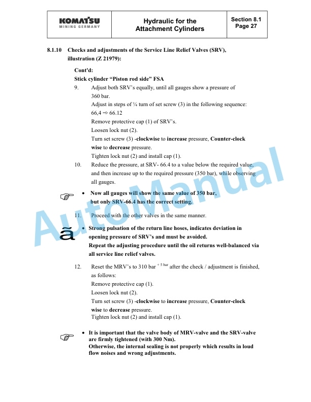 Komatsu PC4000-6 Hydraulic Mining Shovel Shop Manual SMPC40008152 3 Komatsu PC4000-6 Hydraulic Mining Shovel Shop Manual SMPC40008152 - Image 3