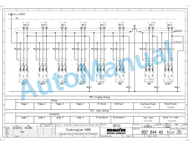Komatsu PC4000-6 Hydraulic Mining Shovel Shop Manual SMPC40008155 4 Komatsu PC4000-6 Hydraulic Mining Shovel Shop Manual SMPC40008155 - Image 4