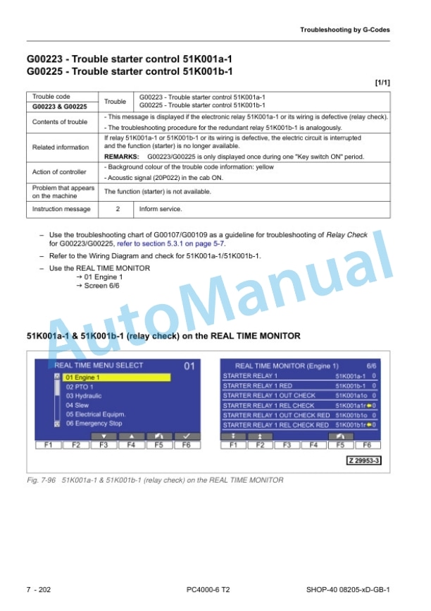 Komatsu PC4000-6 T2 Hydraulic Mining Shovel Shop Manual 08205-xD-GB-1 4 Komatsu PC4000-6 T2 Hydraulic Mining Shovel Shop Manual 08205-xD-GB-1 - Image 4
