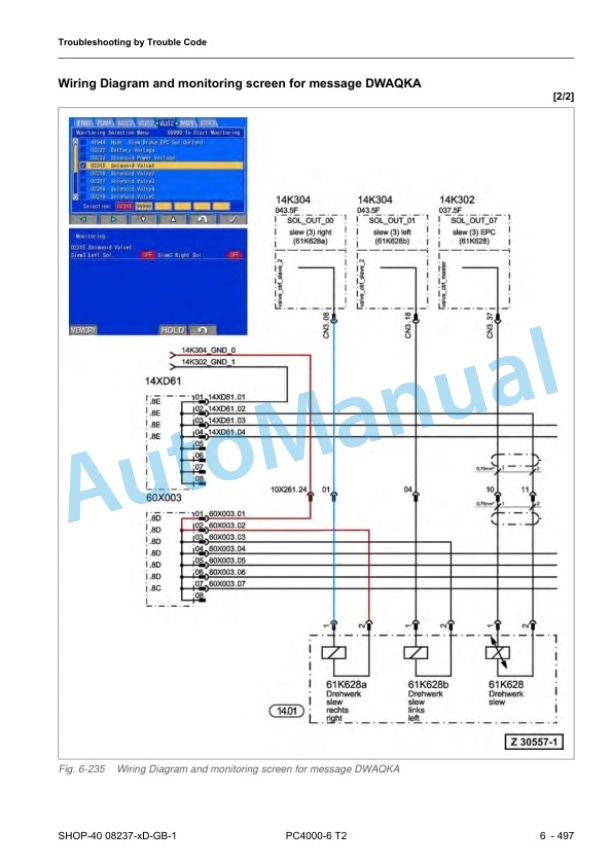 Komatsu PC4000-6 T2 Hydraulic Mining Shovel Shop Manual 08237-xD-GB-1 4 Komatsu PC4000-6 T2 Hydraulic Mining Shovel Shop Manual 08237-xD-GB-1 - Image 4