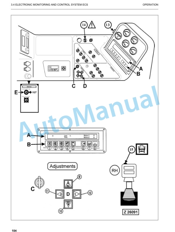 Komatsu PC4000-6E Hydraulic Mining Shovel Operation and Maintenance Manual GZEAM08203 2 Komatsu PC4000-6E Hydraulic Mining Shovel Operation and Maintenance Manual GZEAM08203 - Image 2