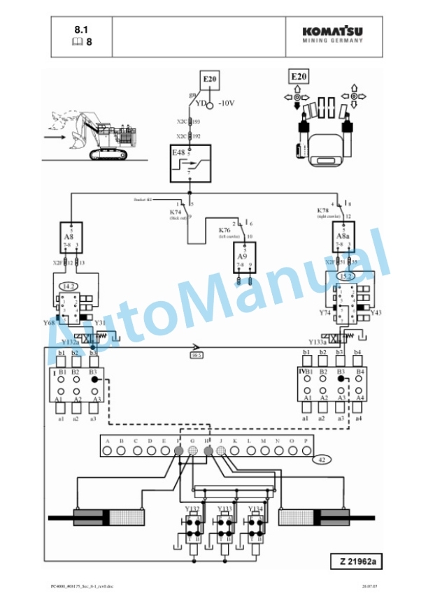 Komatsu PC4000 Hydraulic Excavator Service Manual 3 Komatsu PC4000 Hydraulic Excavator Service Manual - Image 3