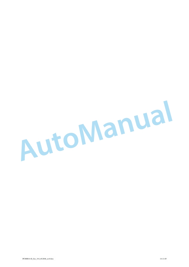 Komatsu PC4000 Hydraulic Excavator Service Manual 4 Komatsu PC4000 Hydraulic Excavator Service Manual - Image 4