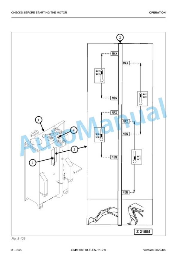 Komatsu PC4000E-11 Hydraulic Mining Shovel Operation and Maintenance Manual 08310-E-EN-11-2.0 3 Komatsu PC4000E-11 Hydraulic Mining Shovel Operation and Maintenance Manual 08310-E-EN-11-2.0 - Image 3