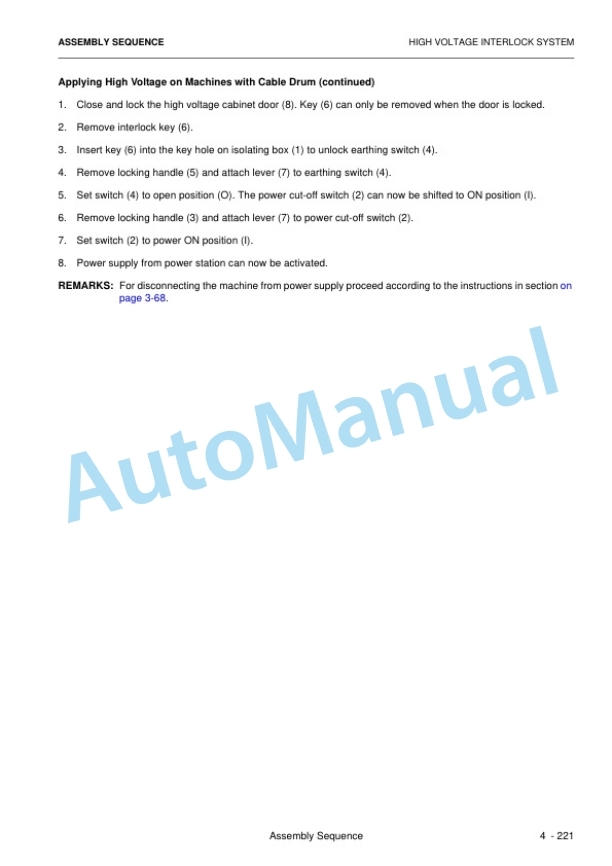 Komatsu PC4000E-6 Hydraulic Mining Shovel Field Assembly Instruction 08234up-EN-3 4 Komatsu PC4000E-6 Hydraulic Mining Shovel Field Assembly Instruction 08234up-EN-3 - Image 4