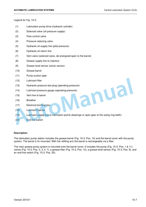 Komatsu PC4000E-6 Hydraulic Mining Shovel Shop Manual 08165E-GB-3 3 Komatsu PC4000E-6 Hydraulic Mining Shovel Shop Manual 08165E-GB-3 - Image 3