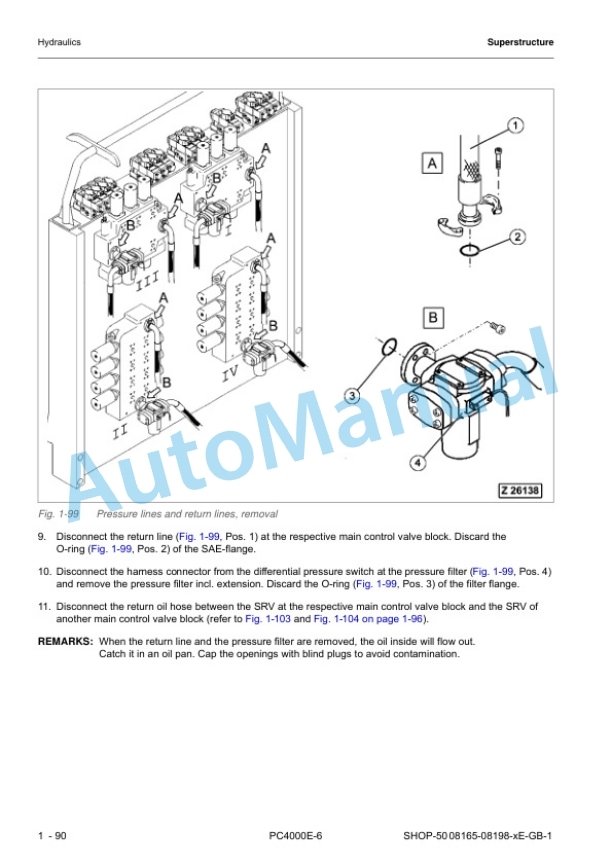 Komatsu PC4000E-6 Hydraulic Mining Shovel Shop Manual 08228-xE-GB-1 5 Komatsu PC4000E-6 Hydraulic Mining Shovel Shop Manual 08228-xE-GB-1 - Image 5