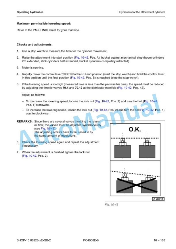 Alternative view of Komatsu PC4000E-6 Hydraulic Mining Shovel Shop Manual 08228-xE-GB-2