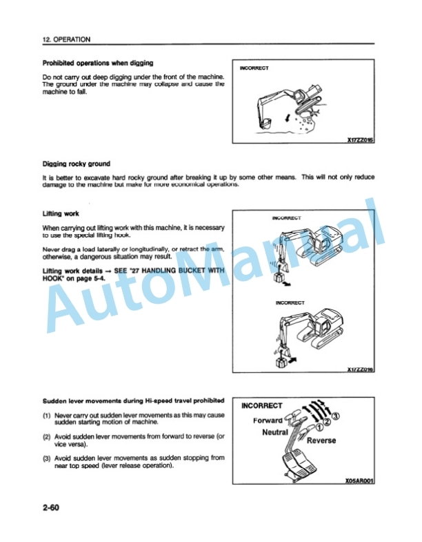 Komatsu PC400LC-5 Hydraulic Excavator Operation and Maintenance Manual CEAM208040 3 Komatsu PC400LC-5 Hydraulic Excavator Operation and Maintenance Manual CEAM208040 - Image 3