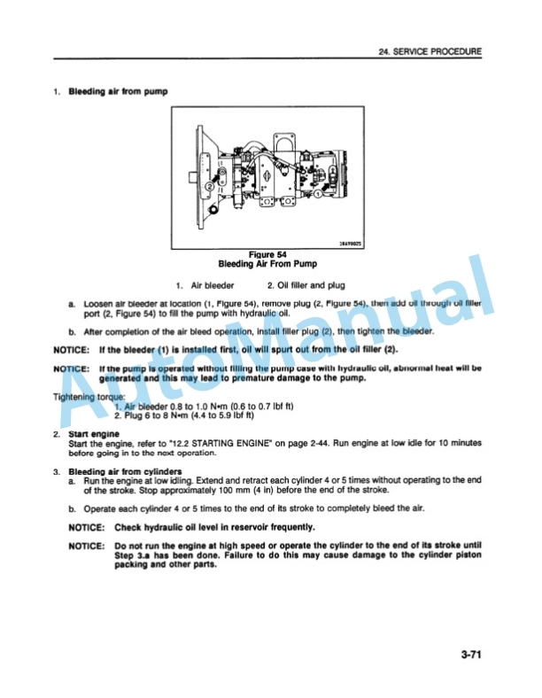 Komatsu PC400LC-5 Hydraulic Excavator Operation and Maintenance Manual CEAM208040 5 Komatsu PC400LC-5 Hydraulic Excavator Operation and Maintenance Manual CEAM208040 - Image 5