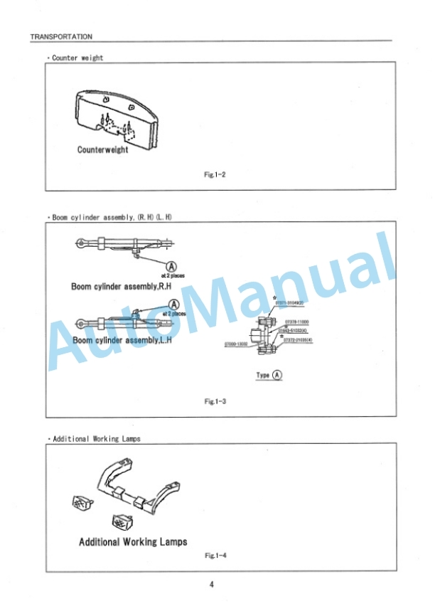 Komatsu PC400LC-6 Off Set Boom Specification Field Assembly Instruction GEN00006-00 2 Komatsu PC400LC-6 Off Set Boom Specification Field Assembly Instruction GEN00006-00 - Image 2