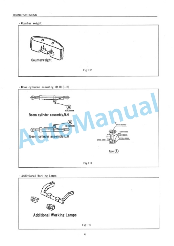 Komatsu PC400LC-6 Off Set Boom Specification Field Assembly Instruction GEN00007-00 2 Komatsu PC400LC-6 Off Set Boom Specification Field Assembly Instruction GEN00007-00 - Image 2