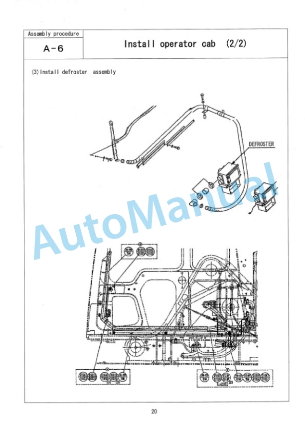 Komatsu PC400LC-6 Off Set Boom Specification Field Assembly Instruction GEN00007-00 4 Komatsu PC400LC-6 Off Set Boom Specification Field Assembly Instruction GEN00007-00 - Image 4