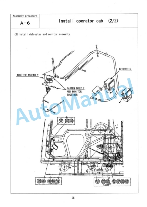 Komatsu PC400LC-6 Pipe Underside Soil Excavation Machine Field Assembly Instruction GEN00005-00 4 Komatsu PC400LC-6 Pipe Underside Soil Excavation Machine Field Assembly Instruction GEN00005-00 - Image 4