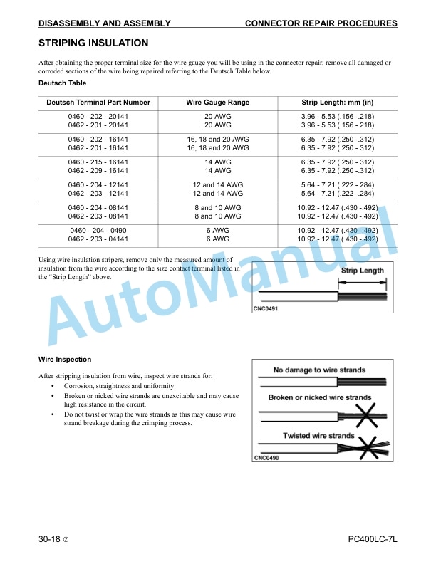Komatsu PC400LC-7L Hydraulic Excavator Shop Manual CEBM012503 5 Komatsu PC400LC-7L Hydraulic Excavator Shop Manual CEBM012503 - Image 5