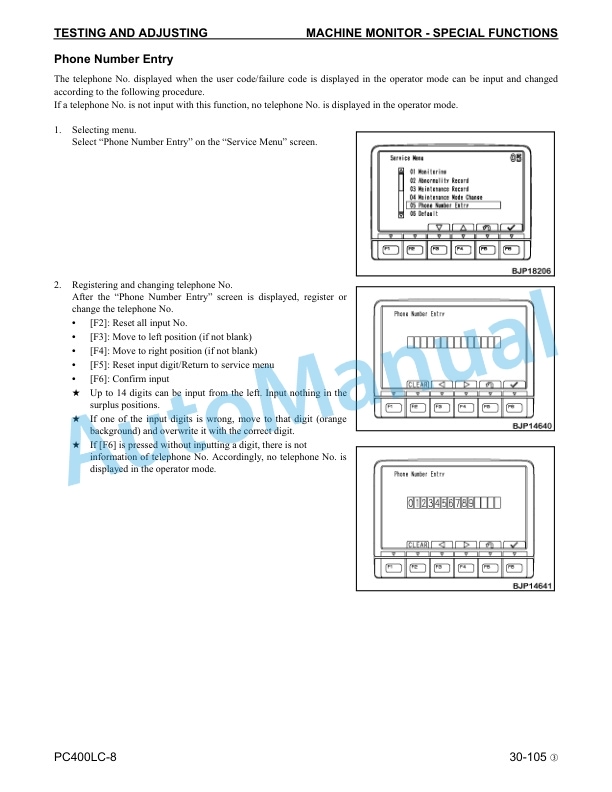 Komatsu PC400LC-8 Hydraulic Excavator Shop Manual CEBM018803 3 Komatsu PC400LC-8 Hydraulic Excavator Shop Manual CEBM018803 - Image 3