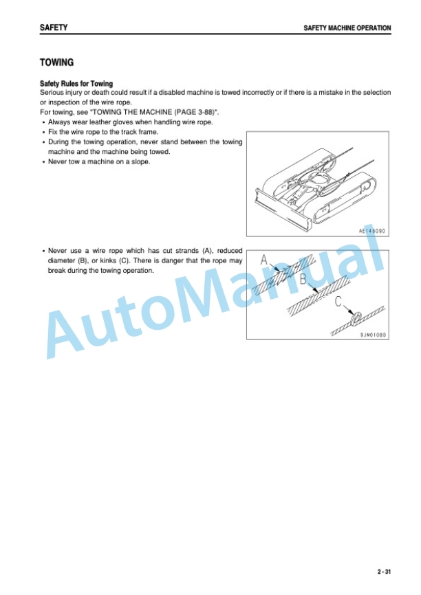 Komatsu PC40MR-X1 Hydraulic Excavator Operation and Maintenance Manual SEAM043102P 2 Komatsu PC40MR-X1 Hydraulic Excavator Operation and Maintenance Manual SEAM043102P - Image 2