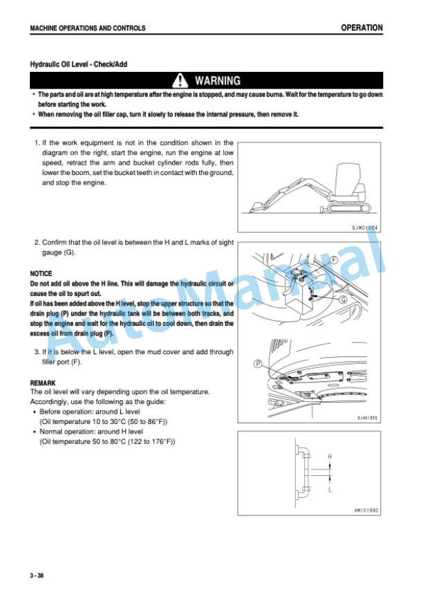 Komatsu PC40MR-X1 Hydraulic Excavator Operation and Maintenance Manual SEAM043102P 3 Komatsu PC40MR-X1 Hydraulic Excavator Operation and Maintenance Manual SEAM043102P - Image 3