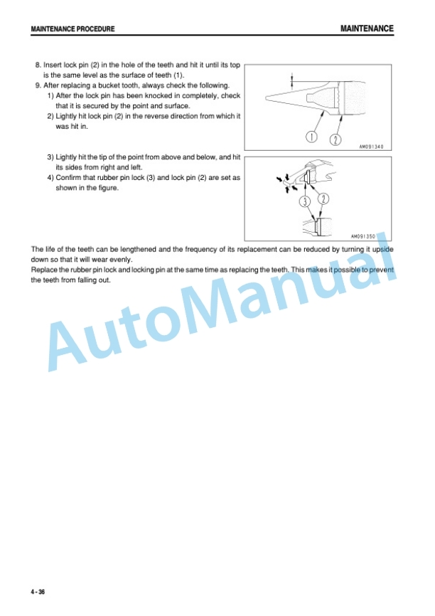 Komatsu PC40MRX-1, PC45MRX-1 Hydraulic Excavator Operation and Maintenance Manual SEAM043000T 5 Komatsu PC40MRX-1, PC45MRX-1 Hydraulic Excavator Operation and Maintenance Manual SEAM043000T - Image 5
